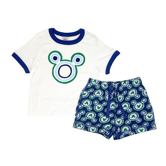 NWOT Hanna Andersson x Disney Mickey Mouse Outfit Size 90cm (3T)